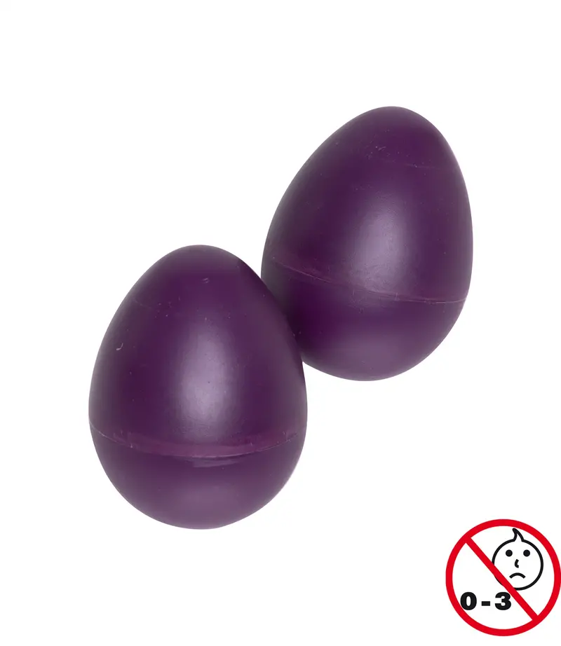Egg-2 Pp Purple Egg Shakers (2-Pack) 1