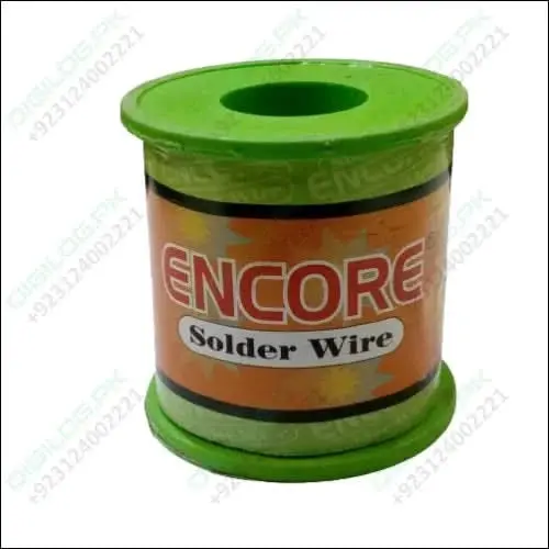 Encore Rosin-Core Solder Wire – 400G Spool, 0.8Mm Diameter 1