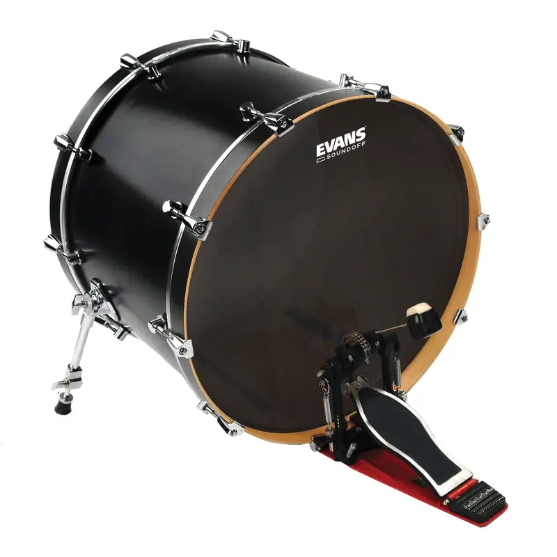 Evans 22" Soundoff Bass Drum Head – Low-Volume Practice 1