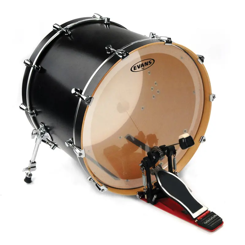 Evans 24" Eq4 Bass Drum Head – Clear Projection 1