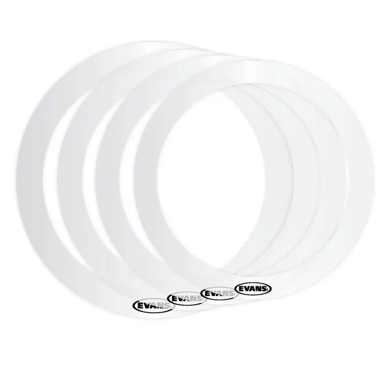 Evans E-Ring Standard Drum Dampening Set – 12", 13", 14", 16" 1