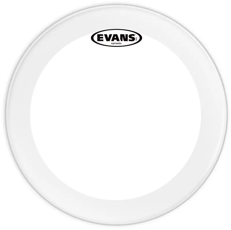 Evans Eq4 Clear 16" Bass Drum Head 1