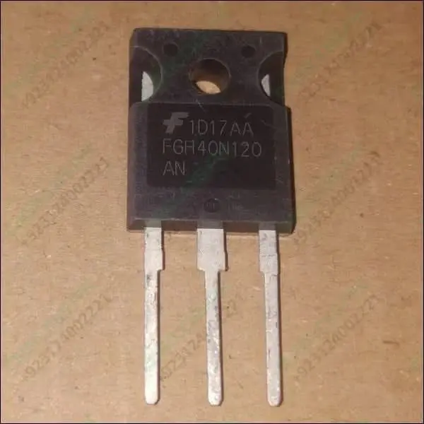 Fgh40N120And Igbt – 1200V, 40A Field-Stop Trench Gate Device 1