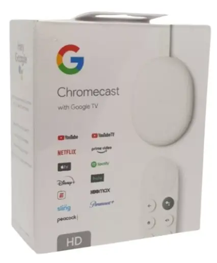 Google Chromecast With Google Tv (4Th Gen) – 4K Streaming Dongle 1