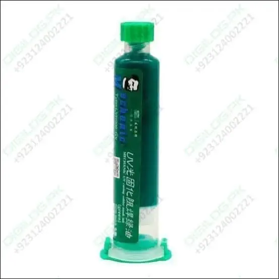 Green Mechanic Uv-Curable Solder Mask Ink – 10Cc Pcb Repair Compound For Arc Suppression And Corrosion Prevention 1