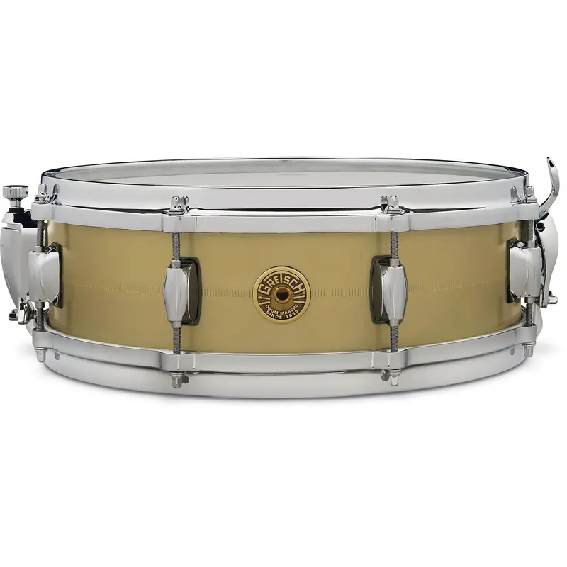 Gretsch Gas42514-Gb Gergo Borlai Signature 4.25X14 Brass Snare Drum 2