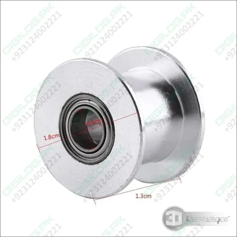 Gt-2 Idler Pulley – 20-Tooth, 10Mm Belt Width, 5Mm Bore (Toothless) 1