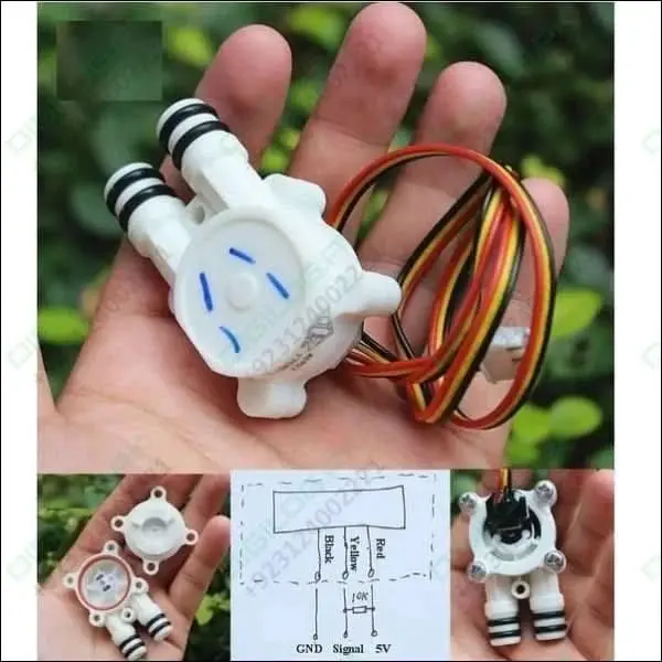 Hall Effect Water Flow Sensor – Pulse Output, 12V Dc, Flow Rate Monitoring & Valve Control 1