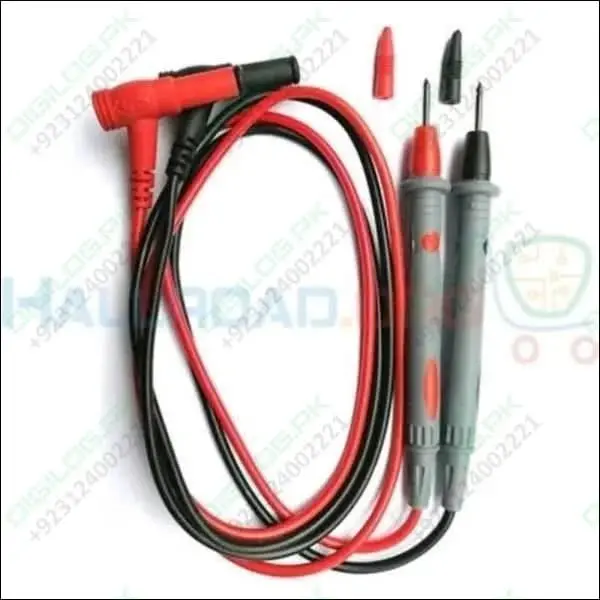 Hc136 Multimeter Test Leads With Protective Insulated Probes 1