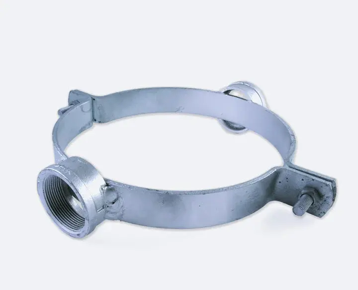 Heavy-Duty Hdg Pipe Clamp With Dual 50 Bsp Sockets 1