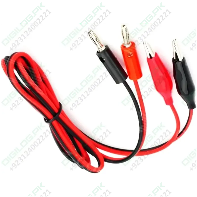 High-Quality Banana Plug Test Leads With Clips 1