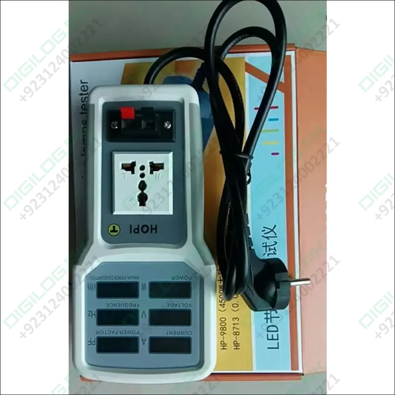 Hopi Hp-9800 Handheld Power Meter – Led Tester & Precision Energy Analyzer 1
