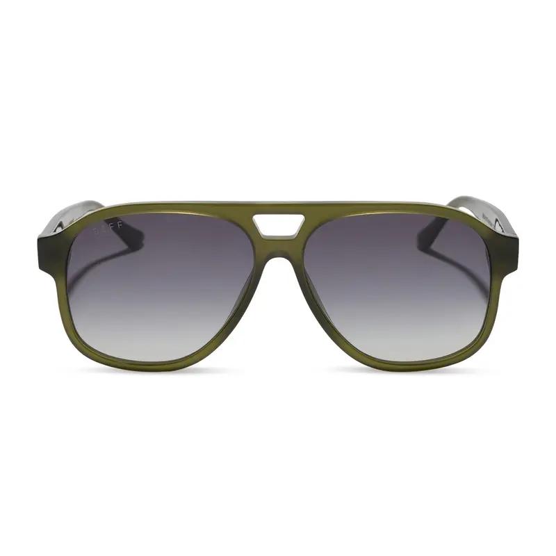 Jessie James Decker Nash Sunglasses In Milky Olive And Grey Gradient 1