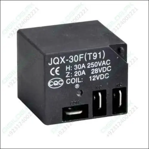 Jqx-30F 12Vdc Spdt Relay (T91-Compatible) 1