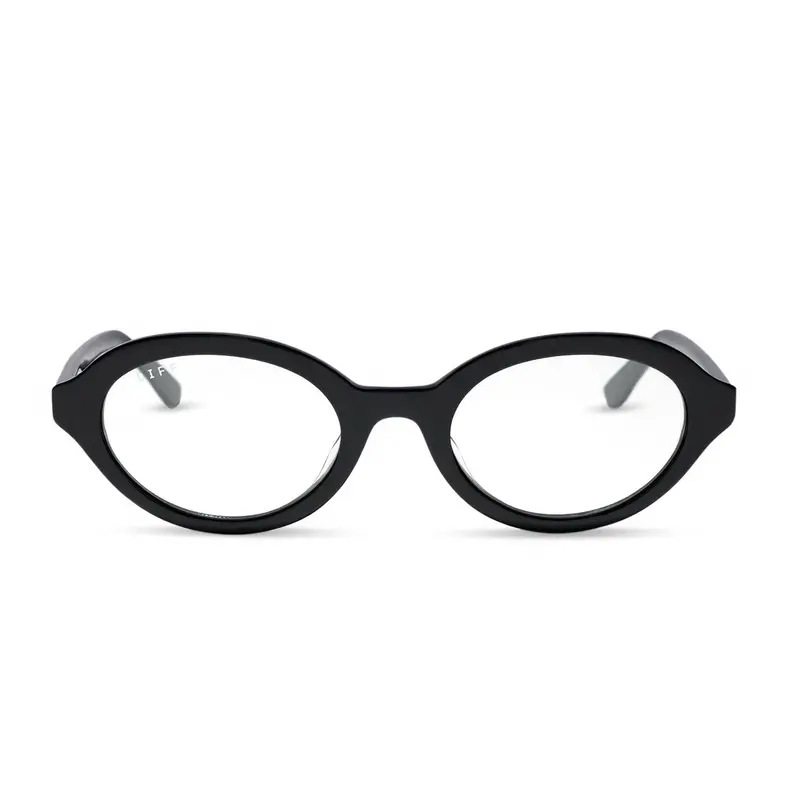 Julia Minimalist Black Prescription Eyeglasses 1