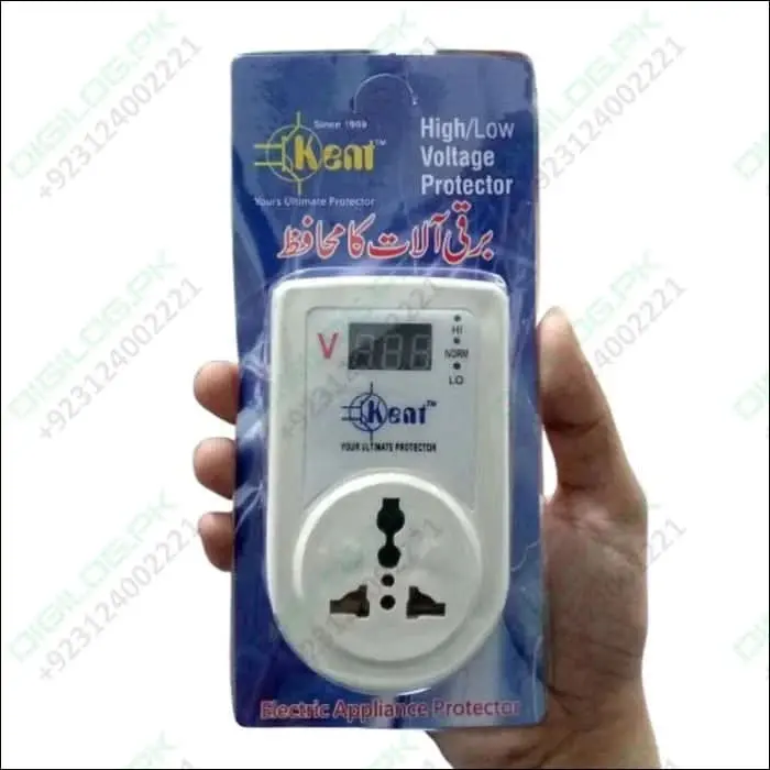 Kent Digital Voltage Protector – Adjustable Over/Under Voltage Relay 1