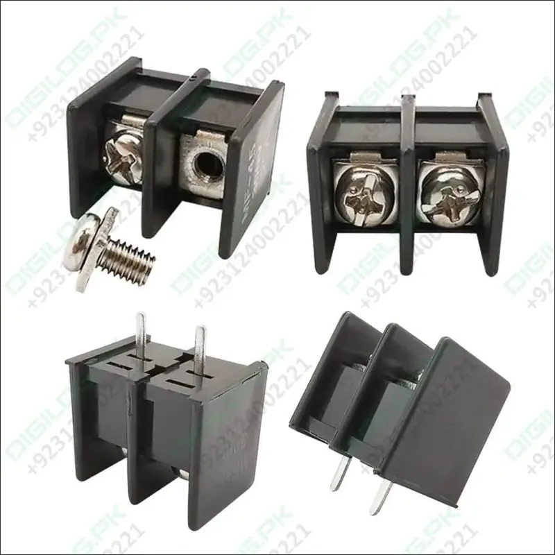 Kf45/Sy-45 2-Pin Barrier Terminal Block – 9.5 Mm Pitch 1
