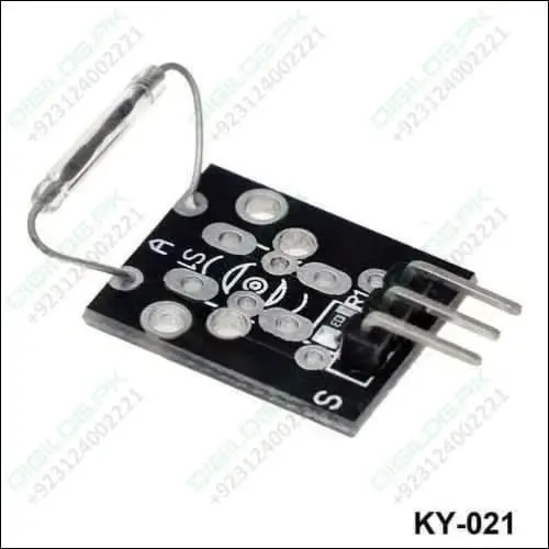 Ky-021 Miniature Magnetic Reed Switch Module (3-Pin, Arduino-Compatible) 1