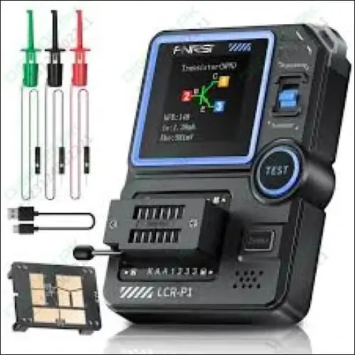 Lcr-P1 Multifunction Component Tester – Mosfet, Transistor, Diode, Capacitance & Resistance Analyzer 1