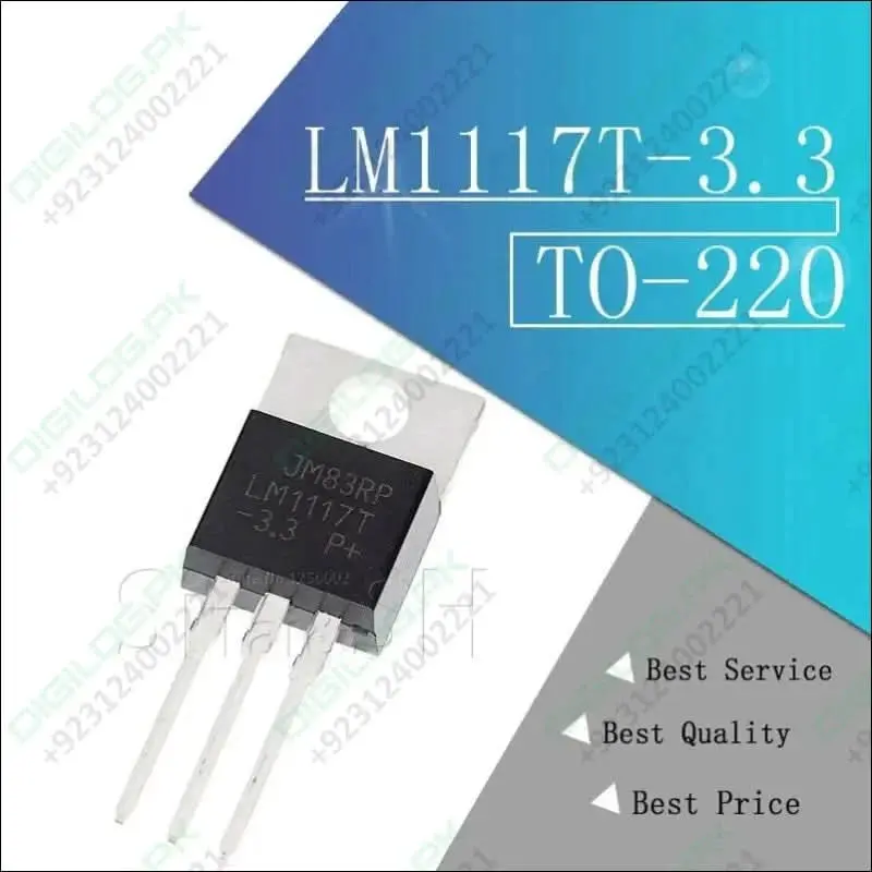 Ld1117V33 / Ams1117 / Lm1117 3.3V Low-Dropout Voltage Regulator (To-220) 1