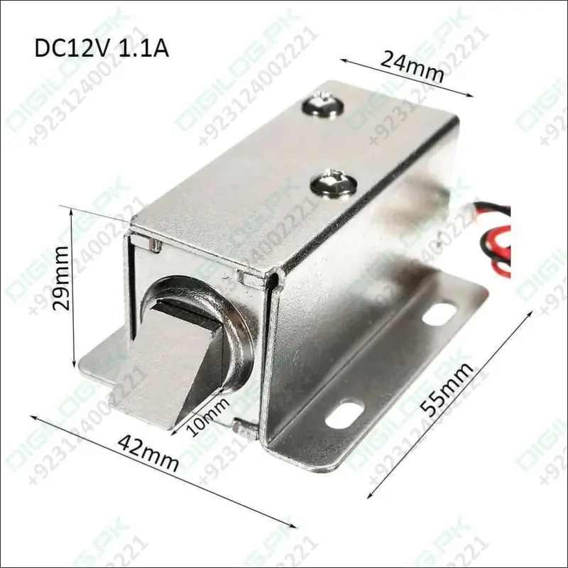 Ma1206 12V Electric Solenoid Door Lock – Cabinet & Drawer Actuator 1