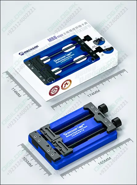 Mechanic Mr6 Max Pcb Holder – Adjustable Rework Fixture For Smartphone Motherboard, Cpu, And Ic Repair 1