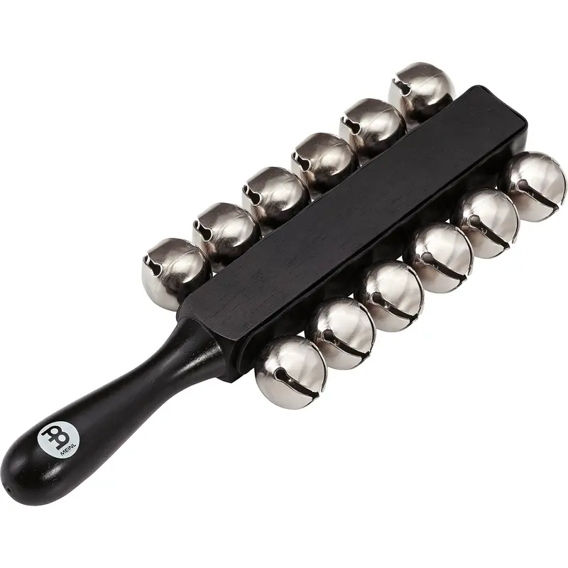 Meinl 12-Bell Sleigh Bell Assembly On Wooden Handle 1