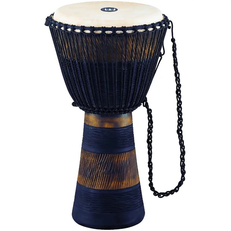 Meinl 13" Earth Series Rope-Tuned African-Style Djembe With Carry Bag 1