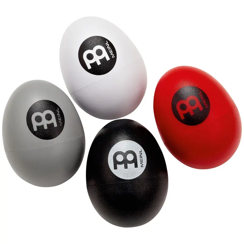 Meinl 4-Piece Egg Shaker Collection – Soft To Extra-Loud Tones 1