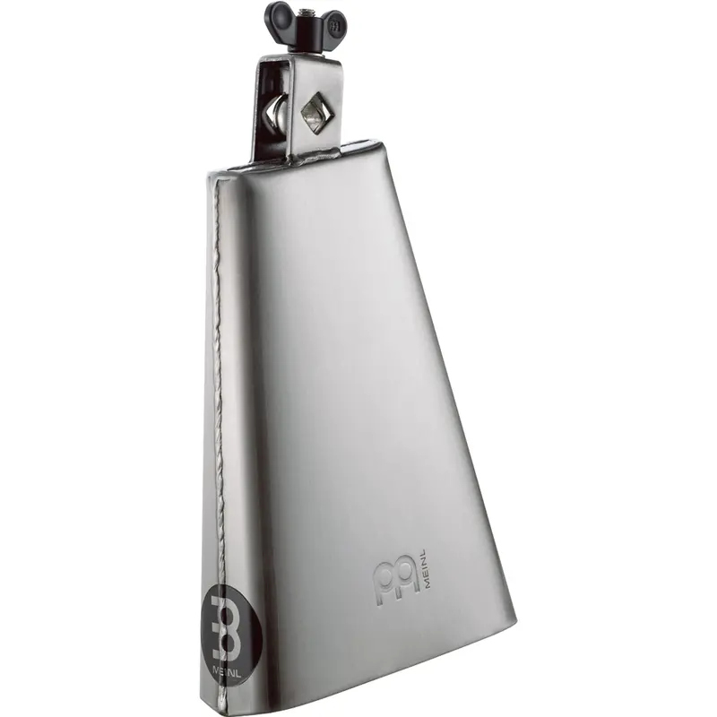 Meinl 8" Small-Mouth Realplayer Steel Bell With Matte Steel Finish 1