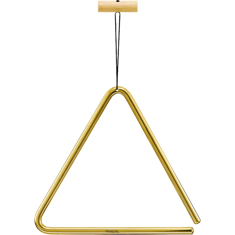 Meinl 8" Solid Brass Triangle – Bright, Resonant Tone 1