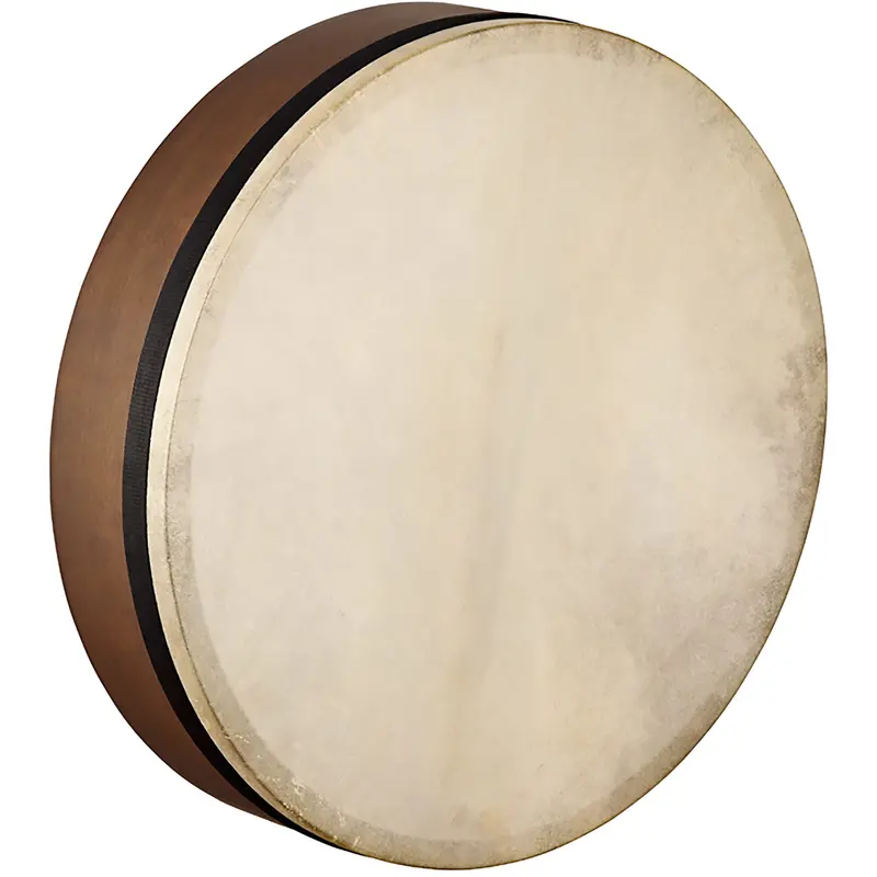 Meinl Artisan Mizhar – 18" Walnut Brown Frame Drum With Authentic Goat Skin Head 1