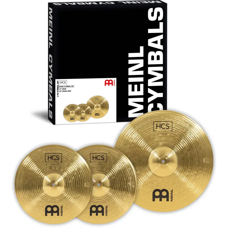 Meinl Hcs Cymbal Set – 14" Hi-Hats & 18" Crash-Ride (Model Hcs1418) 1
