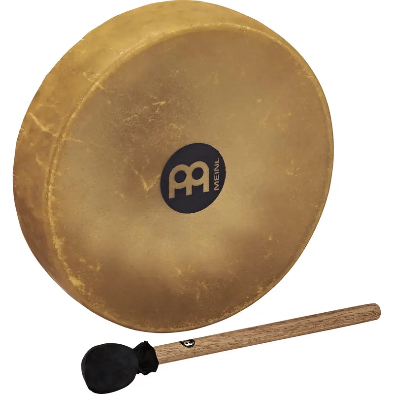 Meinl Native American Hoop Drum – 12.5" Buffalo Hide Head With Included Beater 1