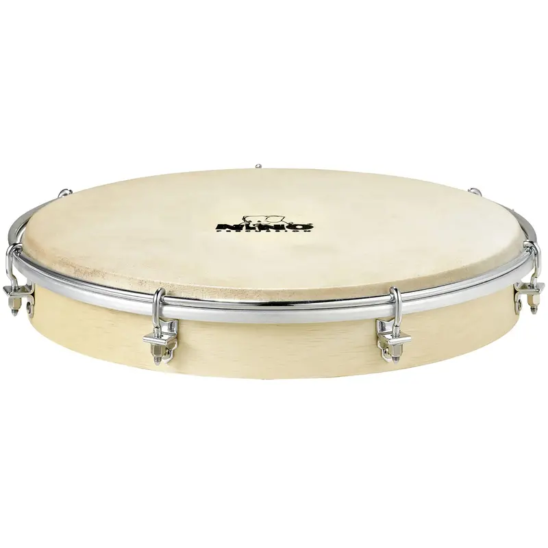 Meinl Nino 10" Tunable Goat-Skin Hand Drum – Natural Finish 1