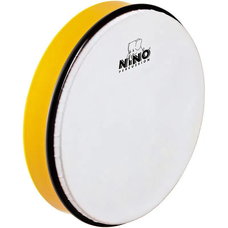 Meinl Nino 12" Abs Hand Drum In Vibrant Yellow 1