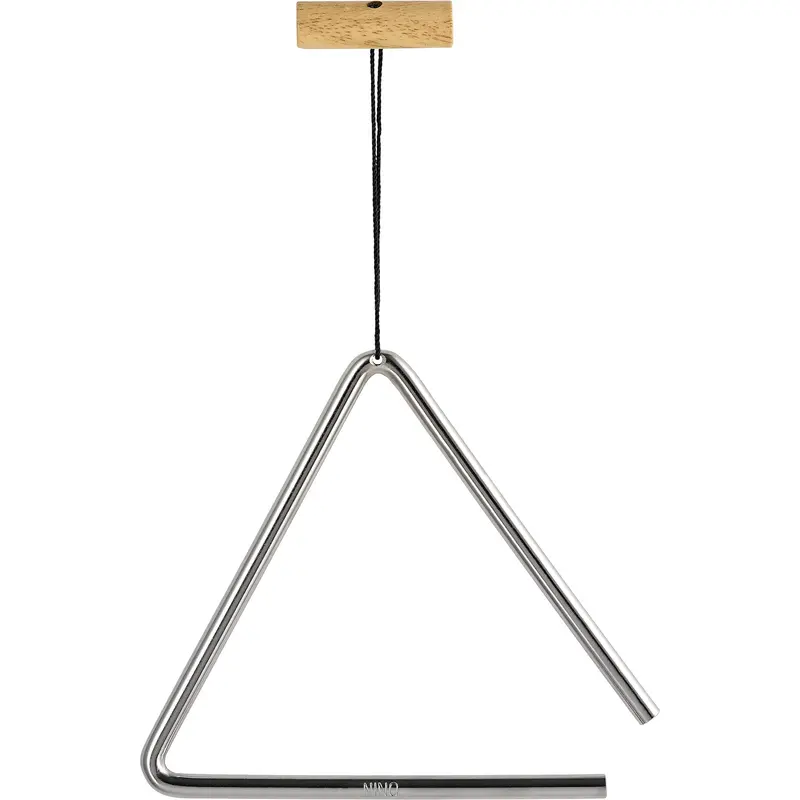 Meinl Nino 6" Steel Triangle – Balanced Attack & Clarity 1