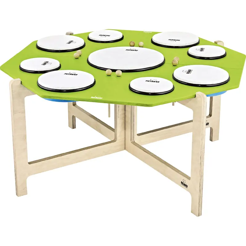 Meinl Nino Classroom Hand Drum Kit With Adjustable Stand 1