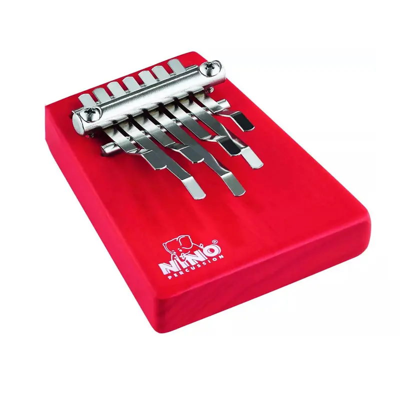 Meinl Nino Medium Red Wood Kalimba – Compact 17-Note Instrument 1