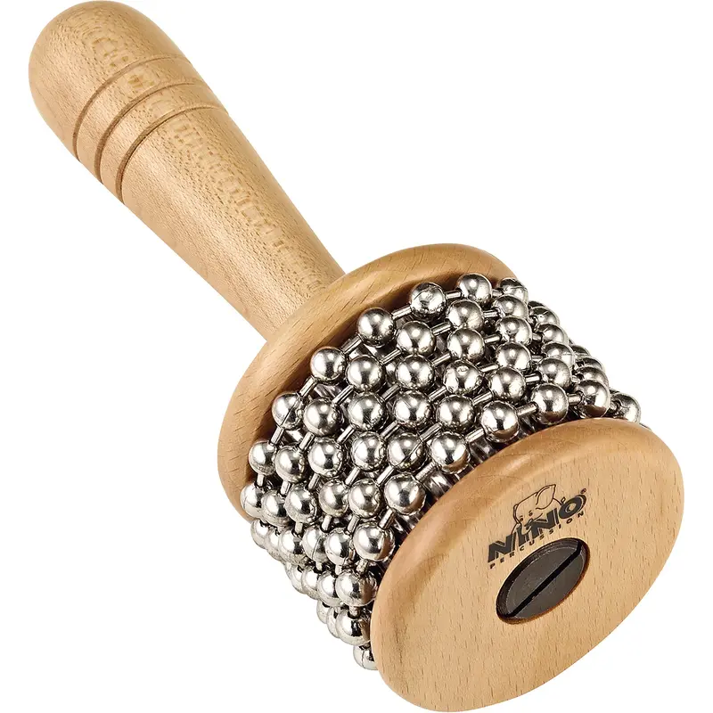 Meinl Nino Small Cabasa – Natural Wood Construction 1
