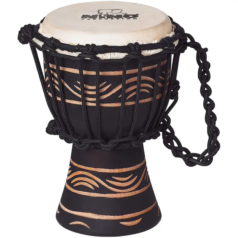 Meinl Nino Xx-Small Moon Rhythm Series 4.5-Inch Rope-Tuned Djembe 1