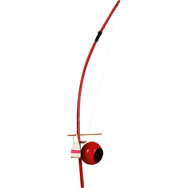 Meinl Premium Fiberglass Berimbau – Red Finish 1