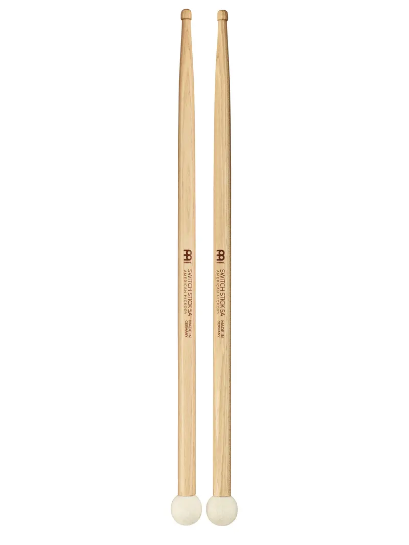 Meinl Sb120 Switch Stick 5A Drumsticks – Hickory With Hybrid Wood Tips 1