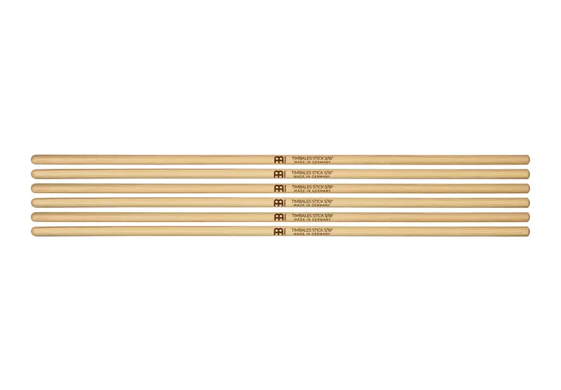 Meinl Timbales Sticks – 5/16" Diameter, Hickory, 3-Pack 1
