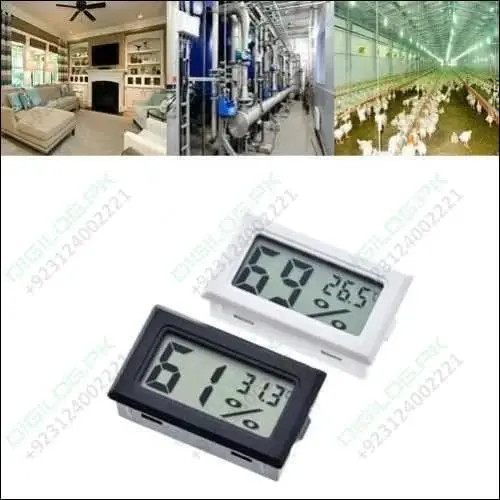 Mini Digital Thermometer & Hygrometer – Fy-11 Dual-Function Temperature And Humidity Meter 1