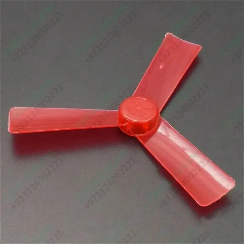 Miniature Fan Blade – Lightweight Plastic Propeller For Toy & Small Dc Motors 1