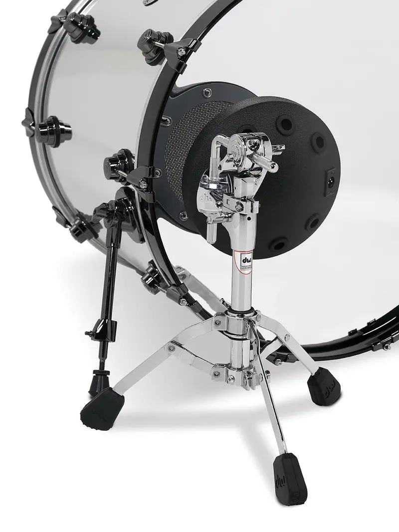 Moon Mic Stand With 7000 Series Base And L-Arm – Matte Black Finish 1