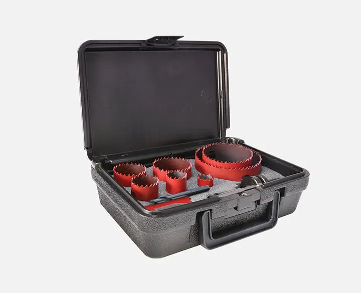 Morse 11-Piece Plumbers’ Holesaw Kit – Bi-Metal Construction 1