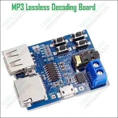 Mp3/Wav Audio Decoder Module With Usb & Tf Card Support 1