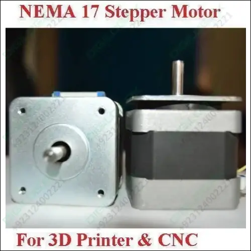 Nema 17 Bipolar Stepper Motor – Optimized For 3D Printers, Cnc Machines & Automation 1